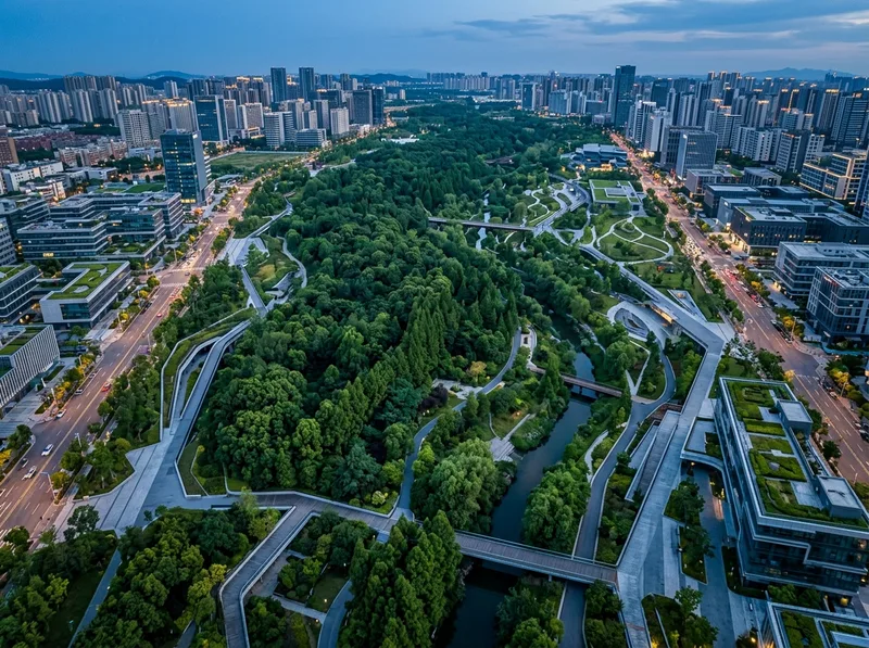 M90 Technologies — Environmental monitoring and urban green belt integration